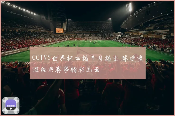 CCTV5世界杯回播节目播出 球迷重温经典赛事精彩画面
