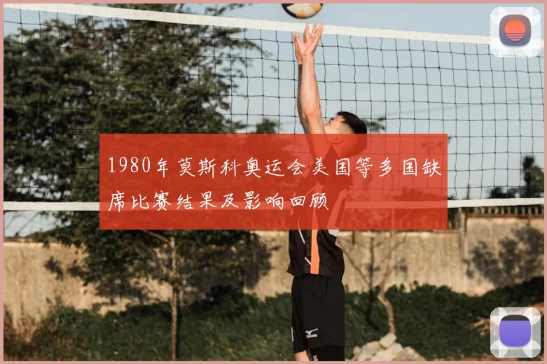 1980年莫斯科奥运会美国等多国缺席比赛结果及影响回顾